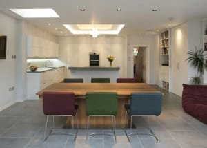 Architect designed extension and refurbishment Edwardian home