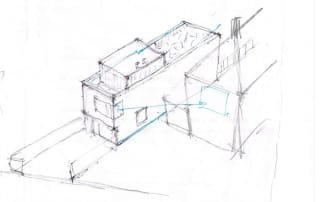 Chessington architect sketch
