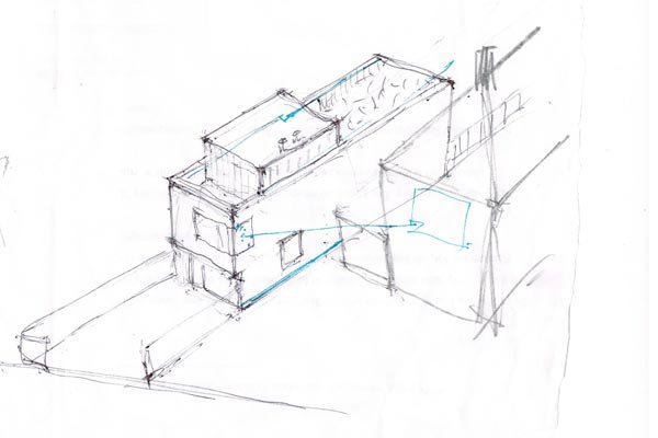 Chessington architect sketch