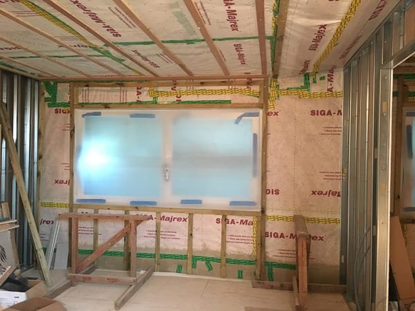 QUBED architecture passivhaus airtight construction