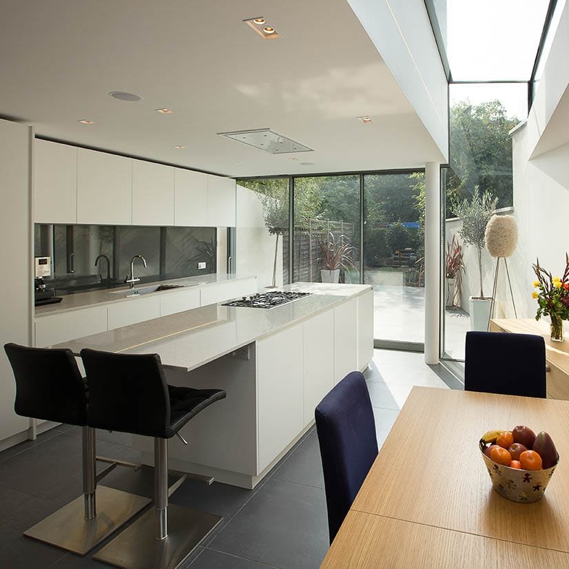 Ilvey extension architects in south west London - project in Clapham